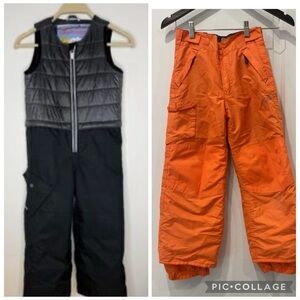 Obermeyer Kids I-Grow System snow jumper(used) + Champion ski pants (used)
